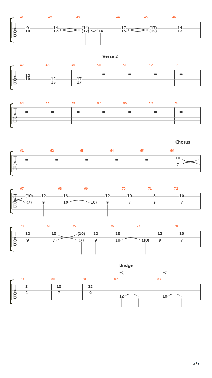 Dies Irae吉他谱