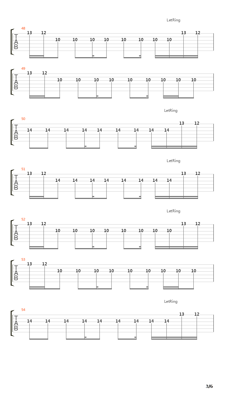 Fall Into Oblivion吉他谱