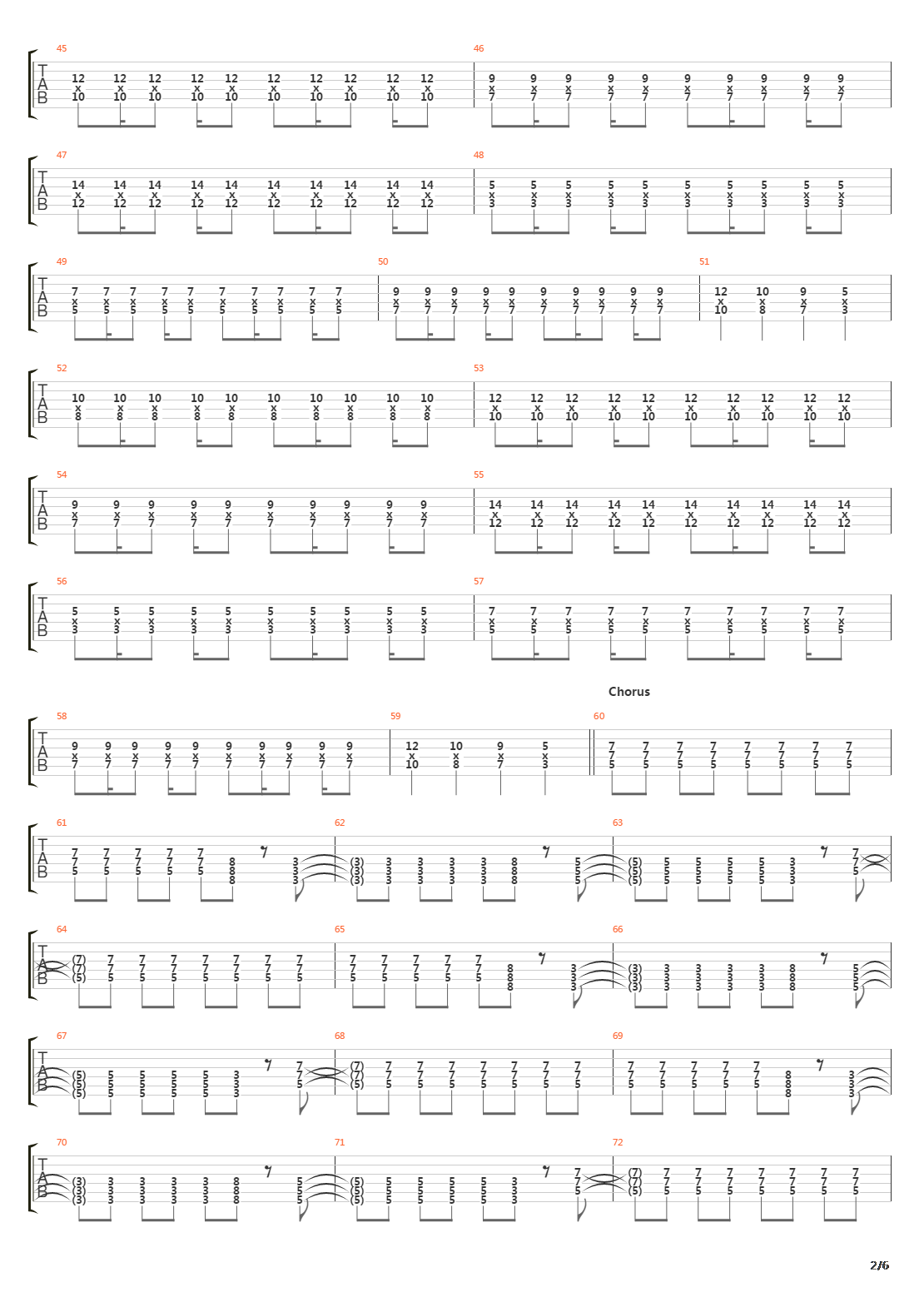 Sending Signals吉他谱