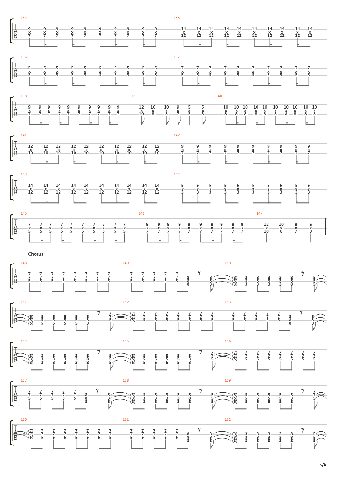 Sending Signals吉他谱