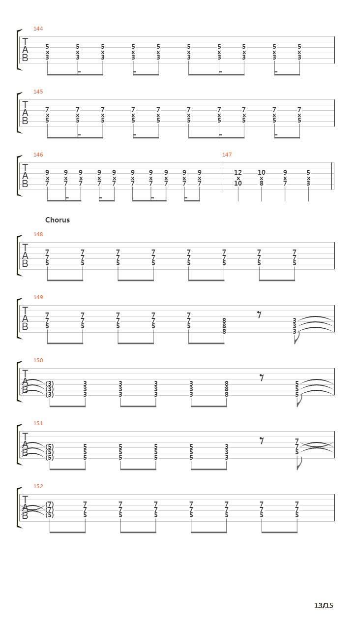 Sending Signals吉他谱