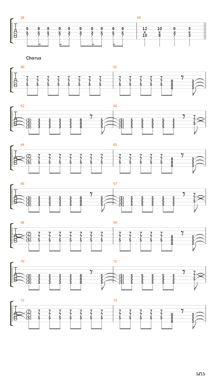 Sending Signals吉他谱