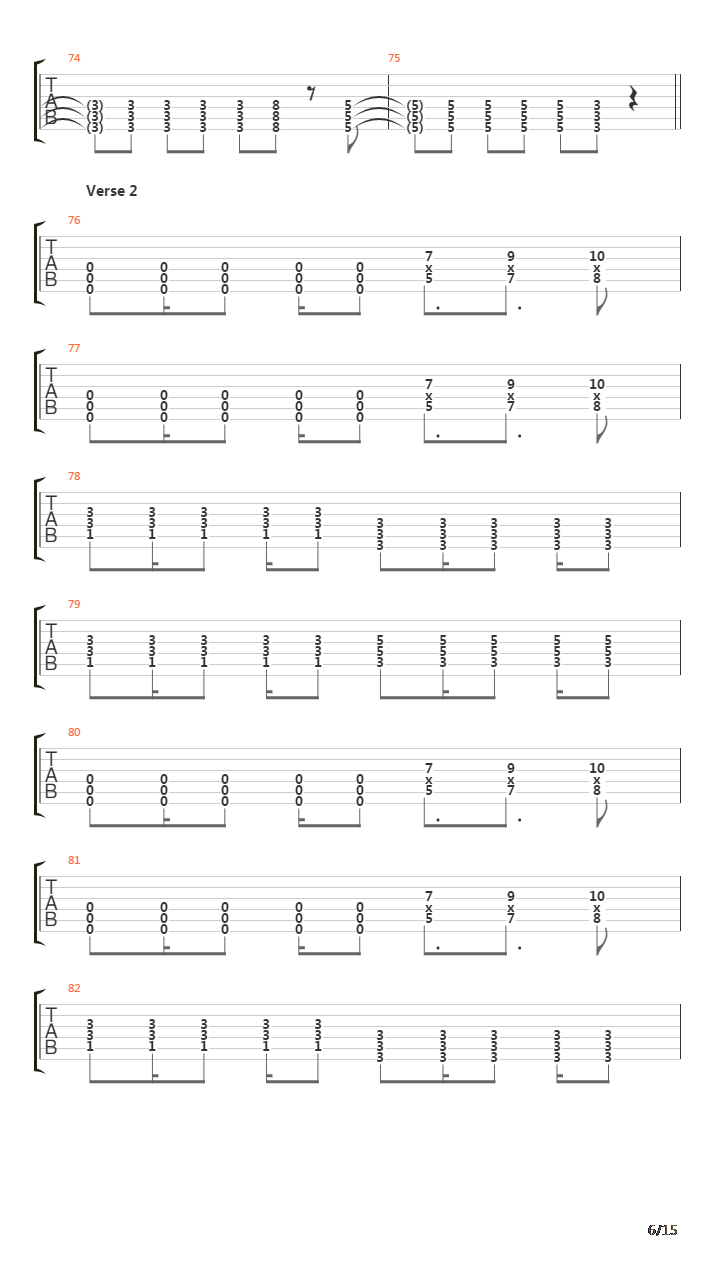 Sending Signals吉他谱