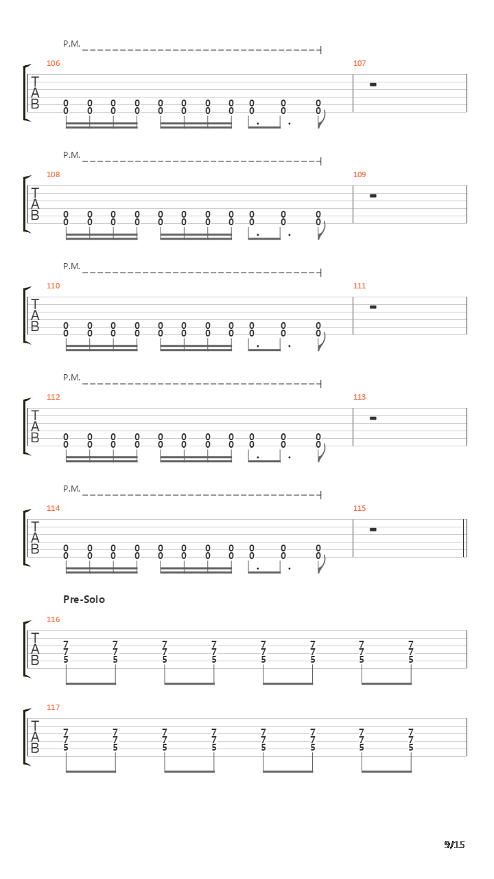 Sending Signals吉他谱