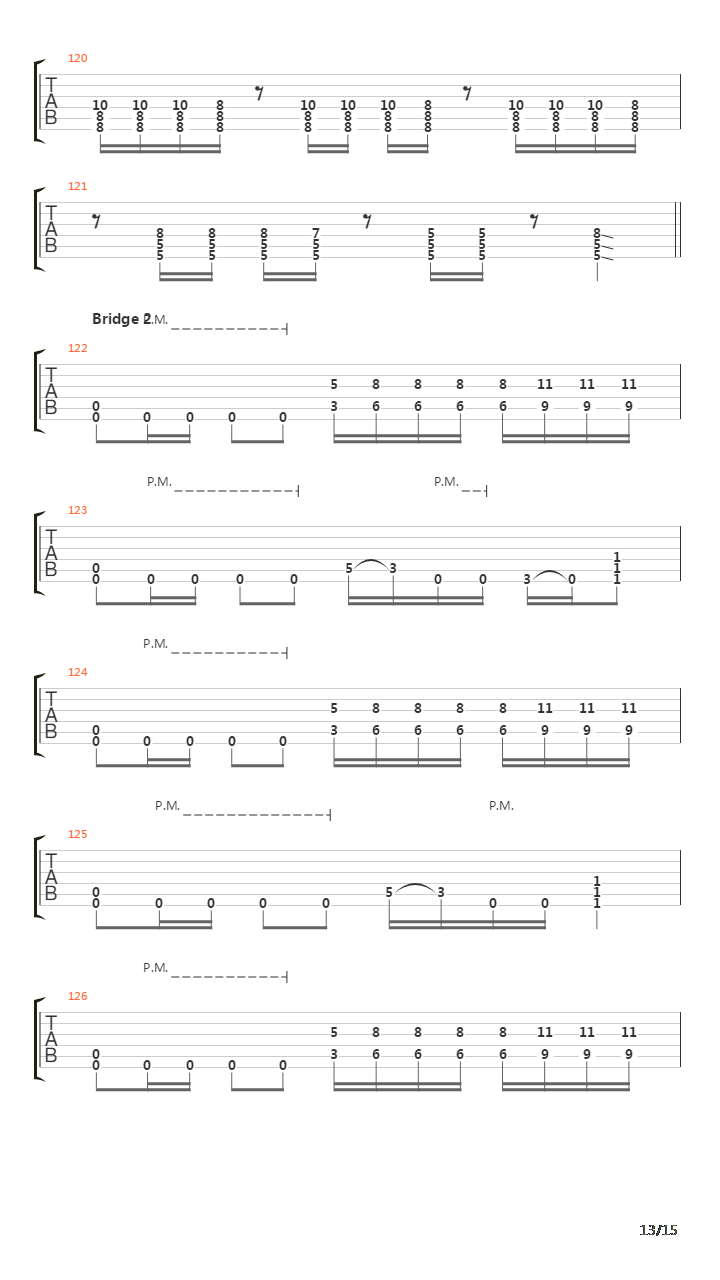 Den Za Dnem吉他谱