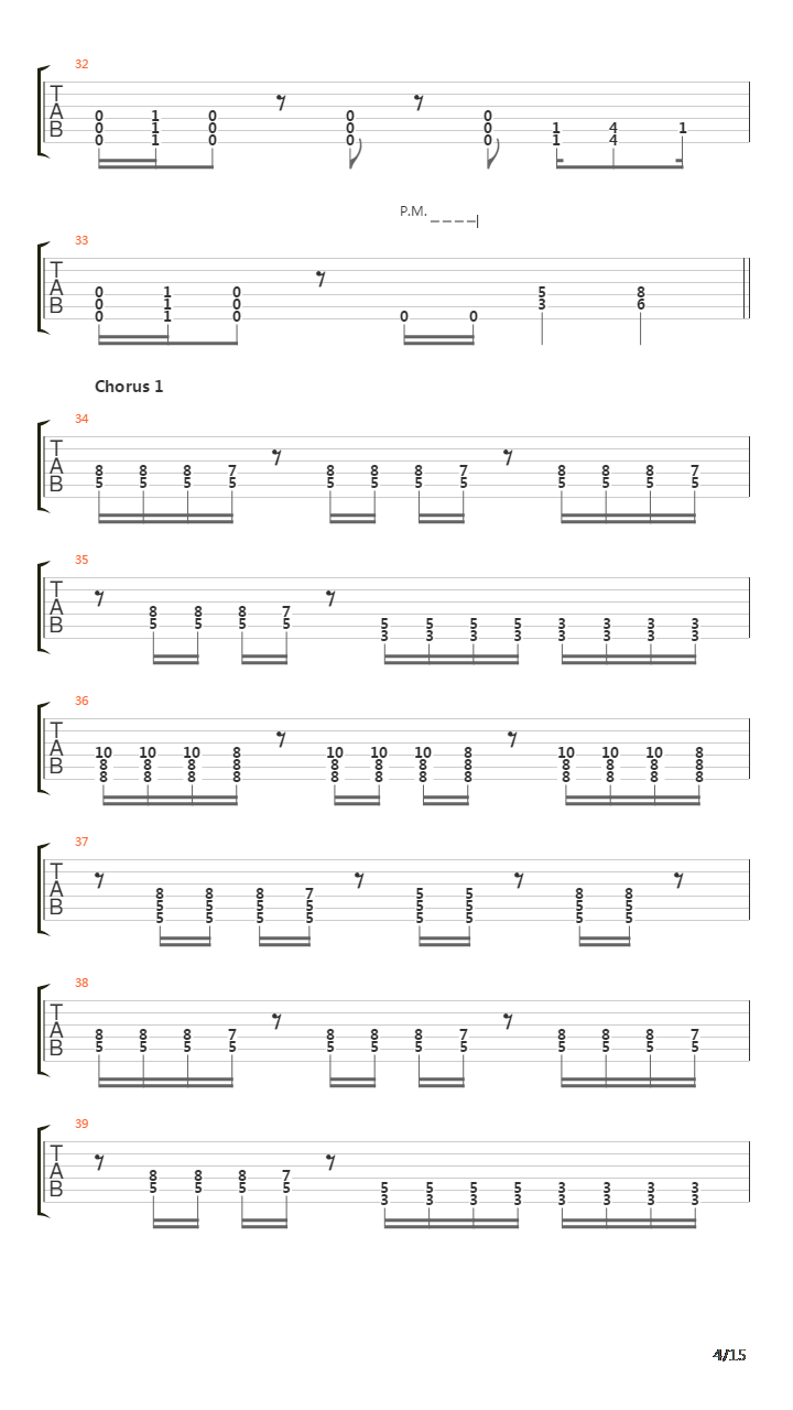 Den Za Dnem吉他谱