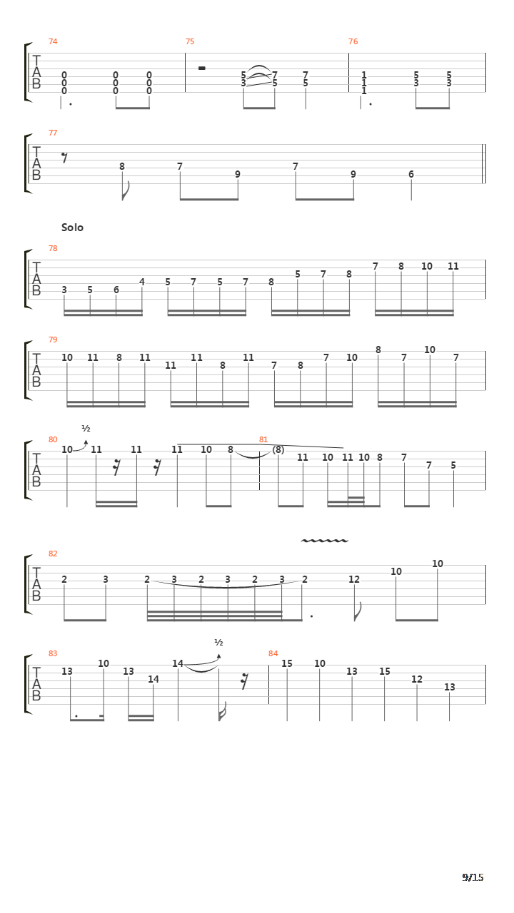 Den Za Dnem吉他谱