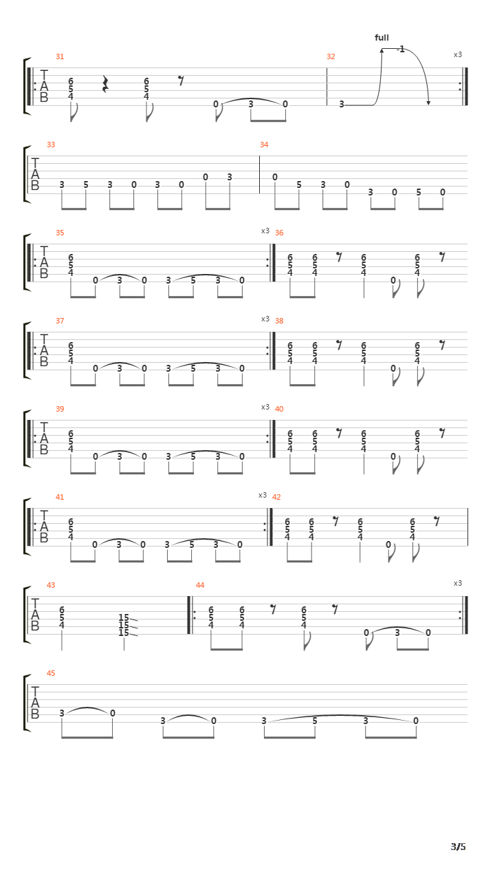 Gloom And How It Gets That Way吉他谱