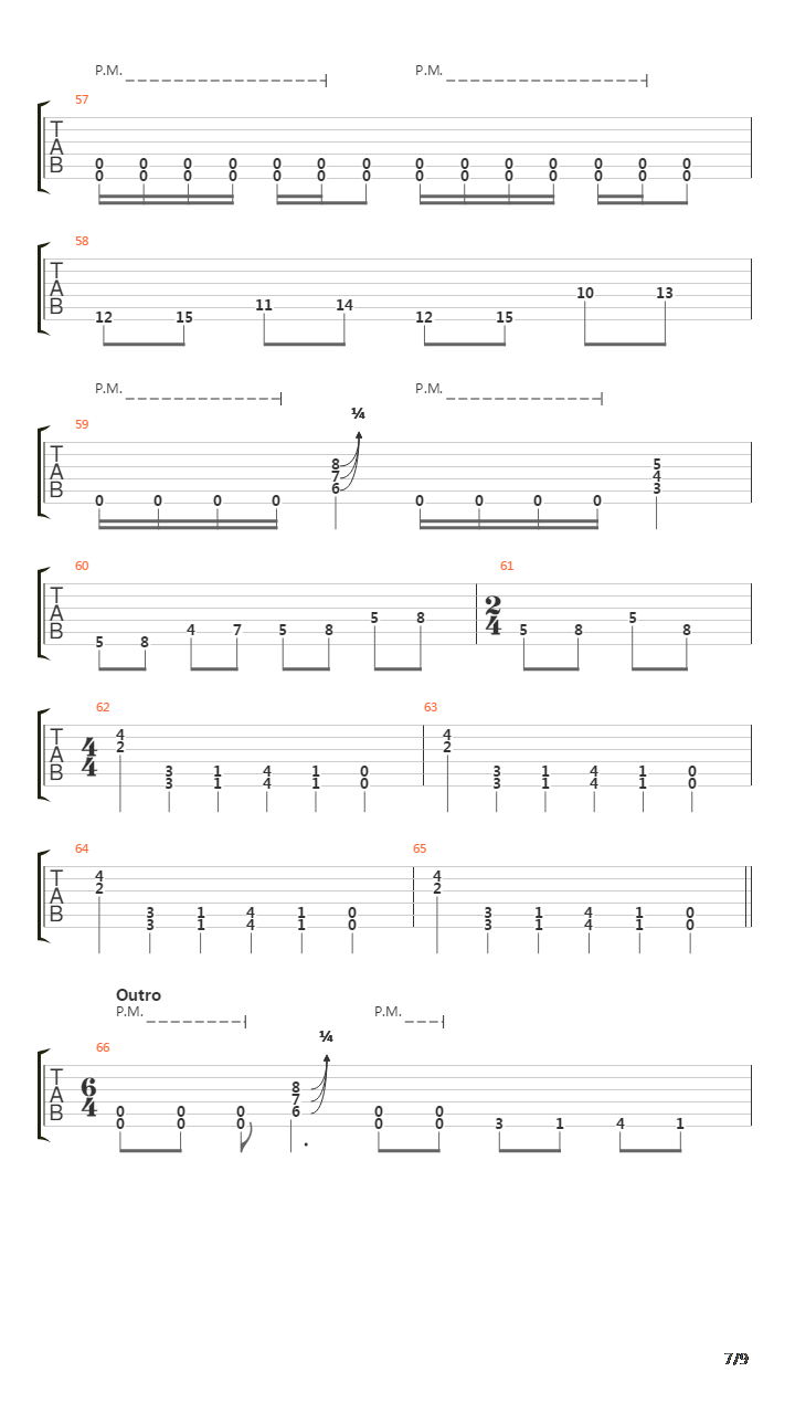 The Low Road Has No Exits吉他谱