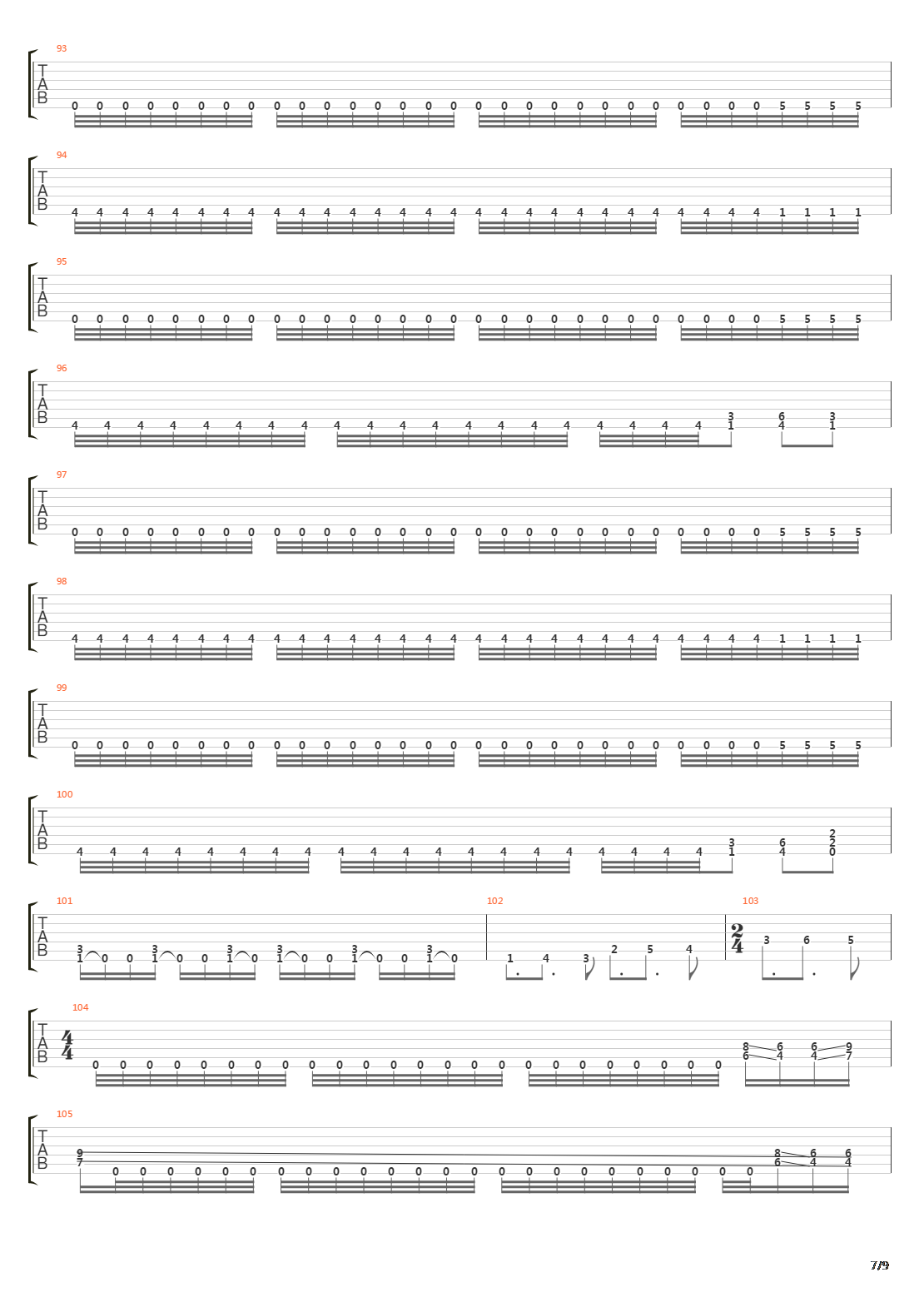 Armoured Assault吉他谱