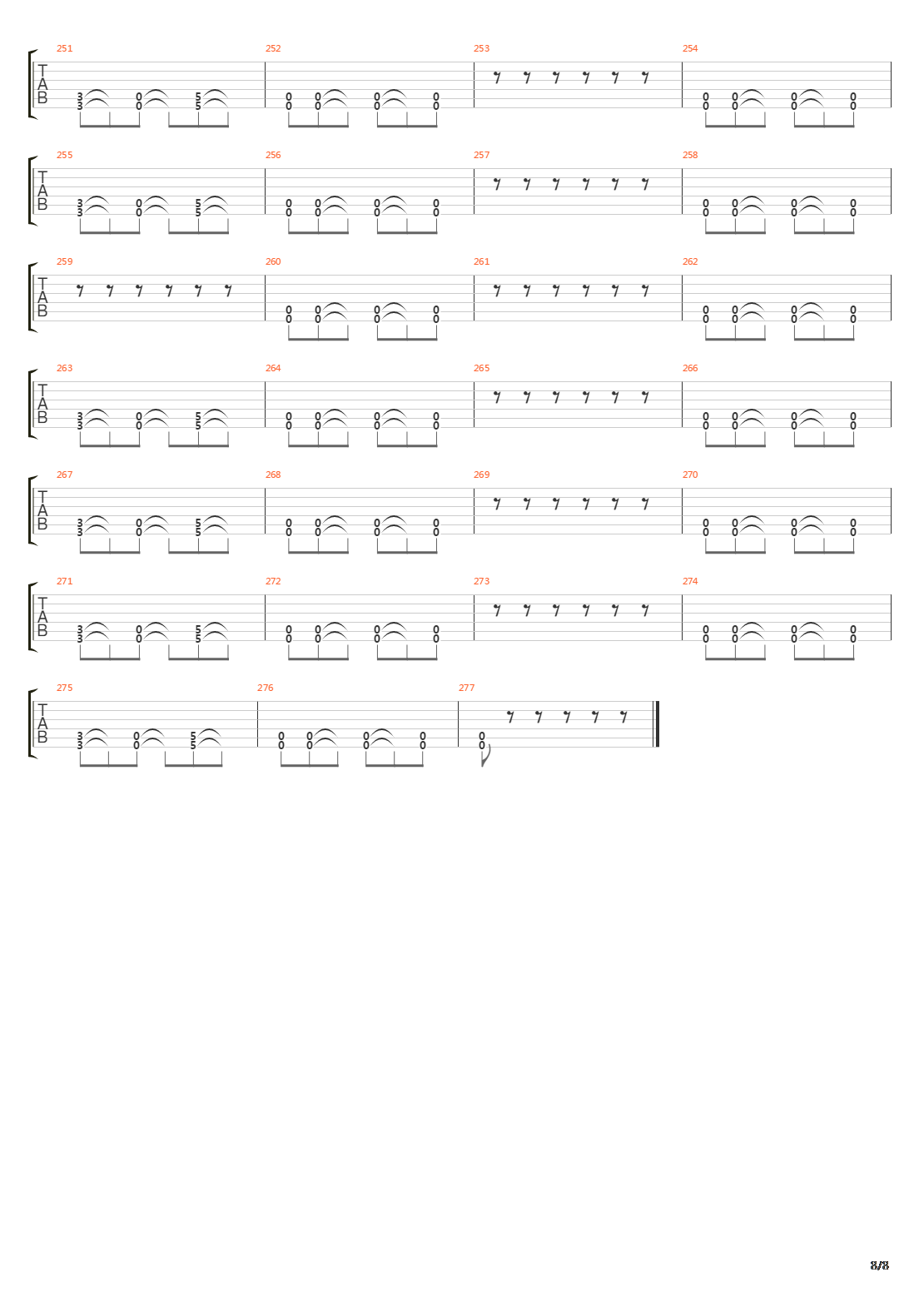 The Elysium Fields吉他谱