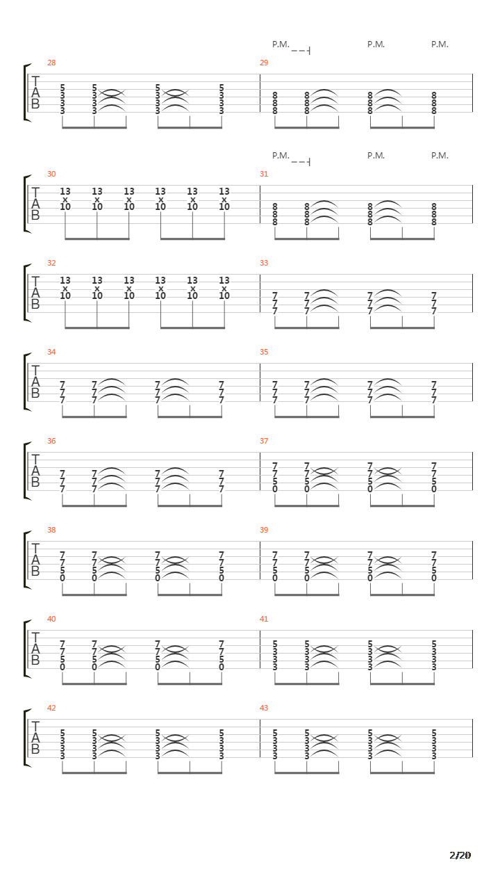 The Elysium Fields吉他谱