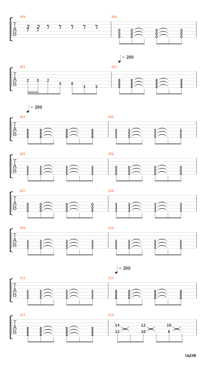 The Elysium Fields吉他谱