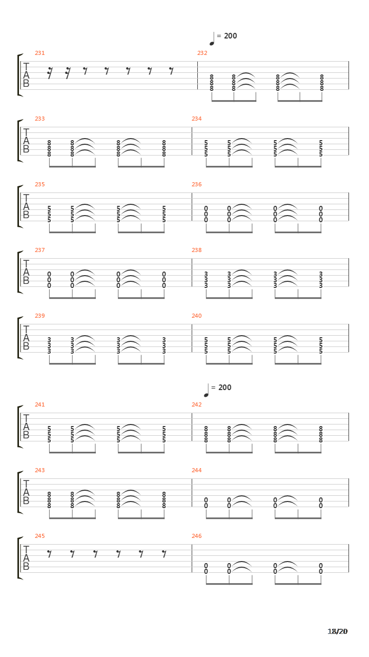 The Elysium Fields吉他谱