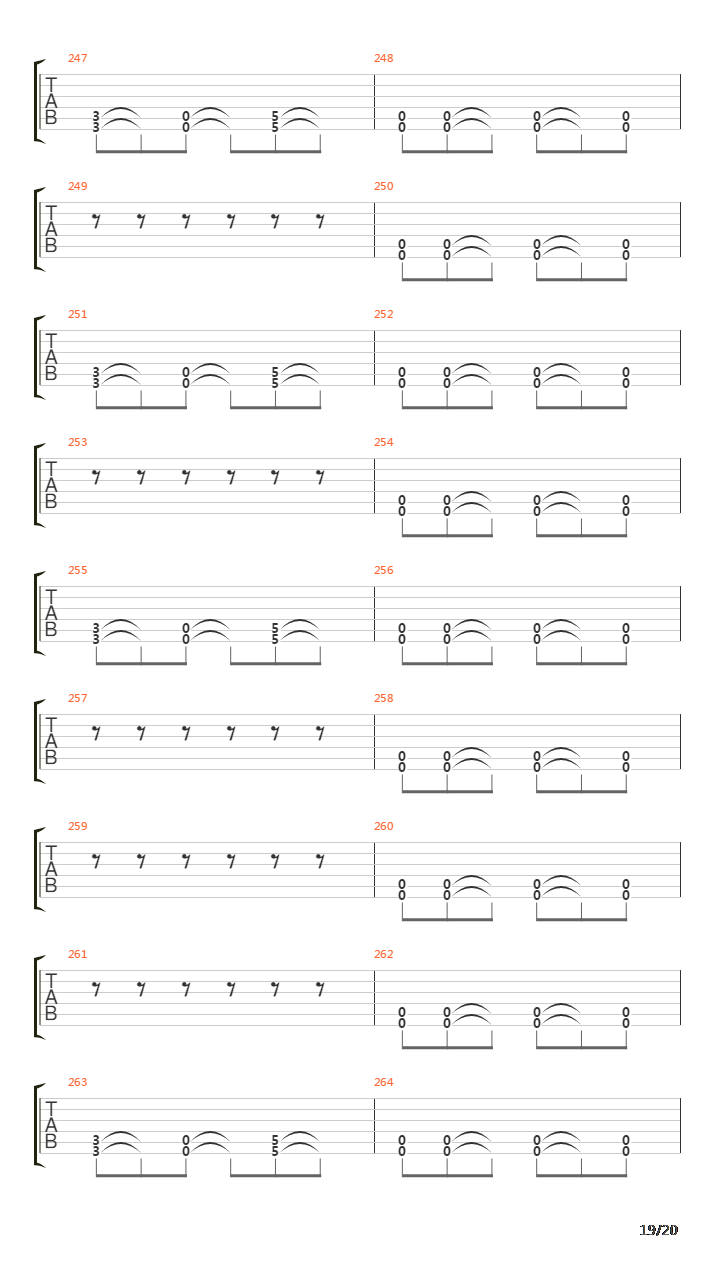 The Elysium Fields吉他谱