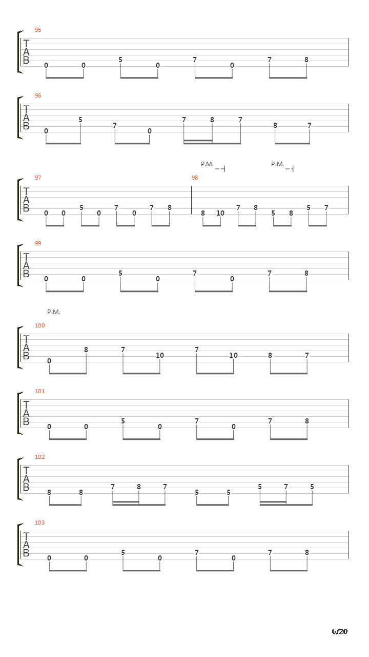 The Elysium Fields吉他谱