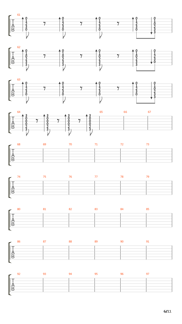 Zapadlej Kram吉他谱
