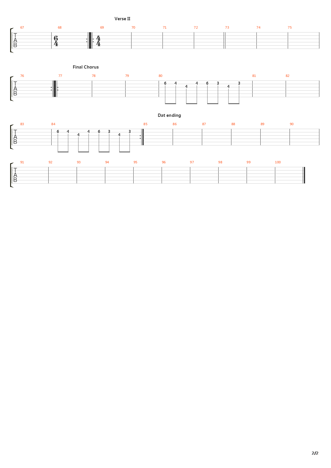 Teutoburg Ambush Of Varus吉他谱