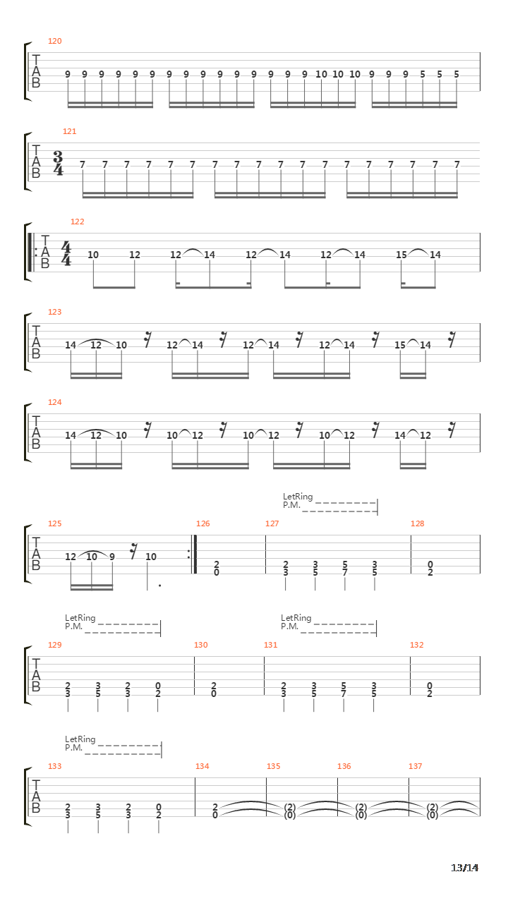 The Final War Battle Of Actium吉他谱