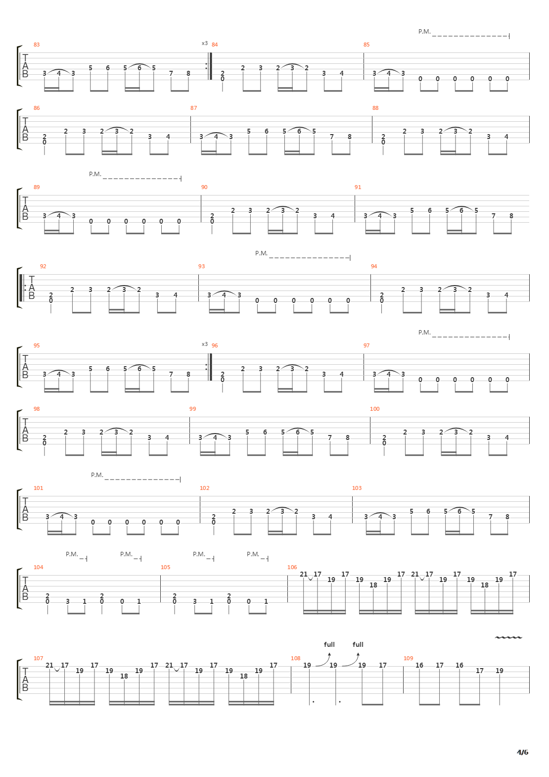 Coins Upon The Eyes吉他谱