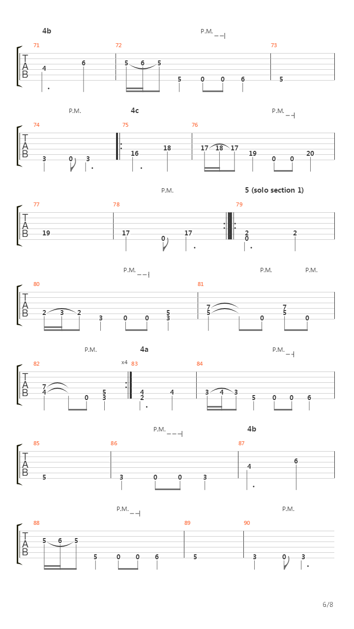 The Shape Of Deaths To Come吉他谱