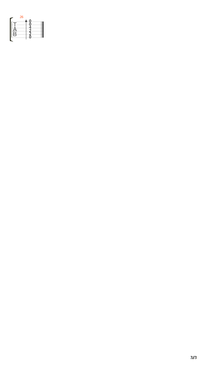 Aperture吉他谱