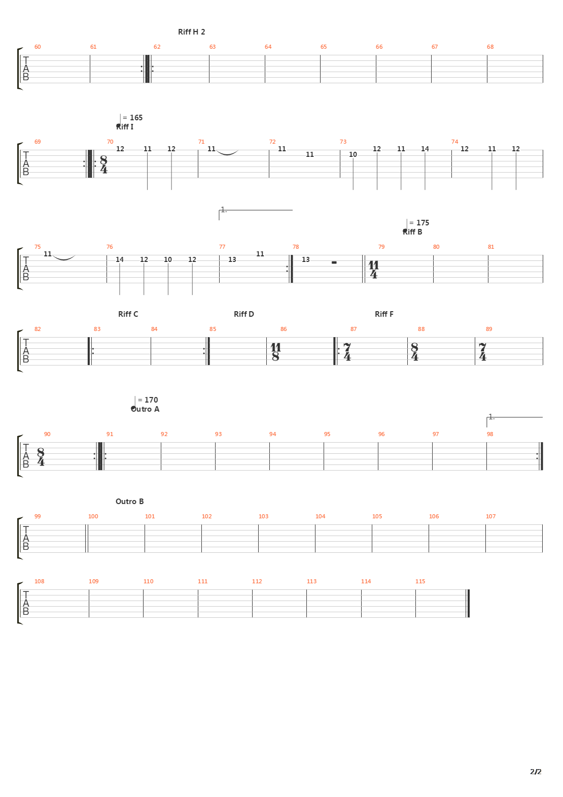 Ember吉他谱
