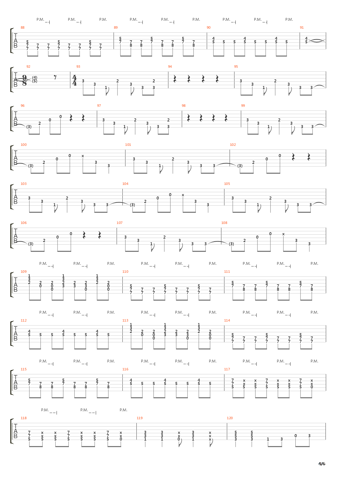 Cerca Del Suelo吉他谱