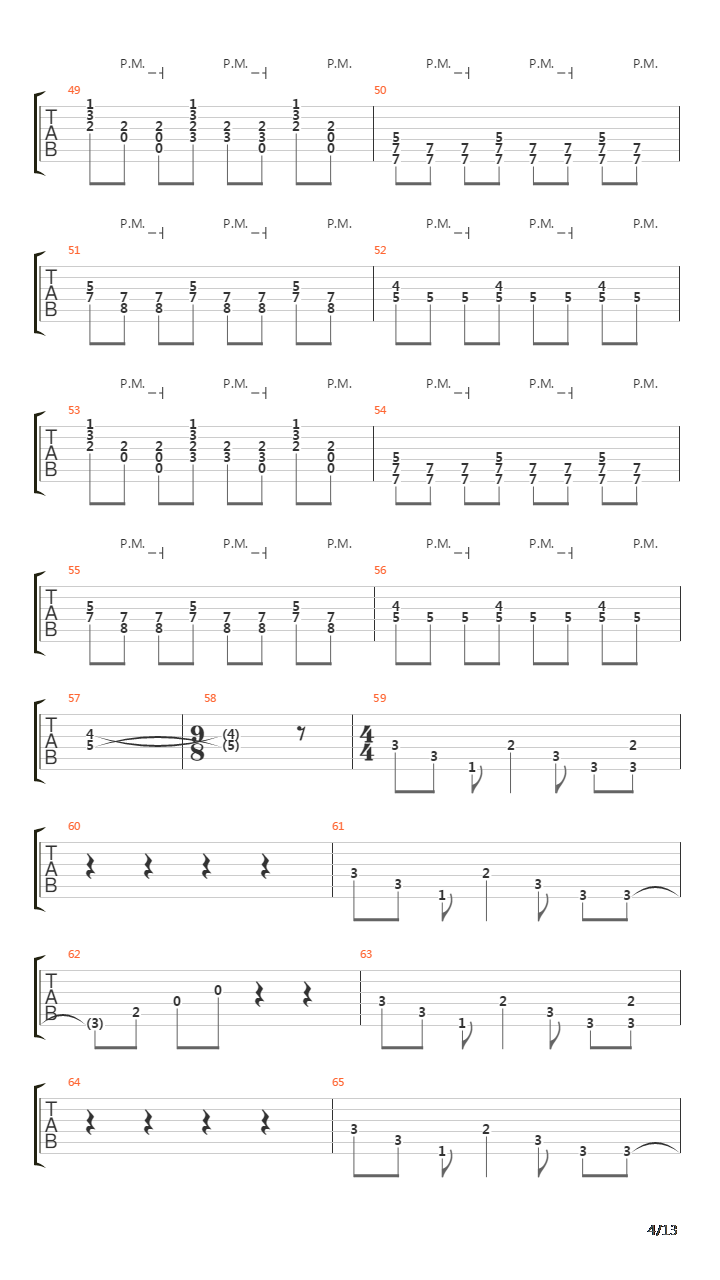 Cerca Del Suelo吉他谱