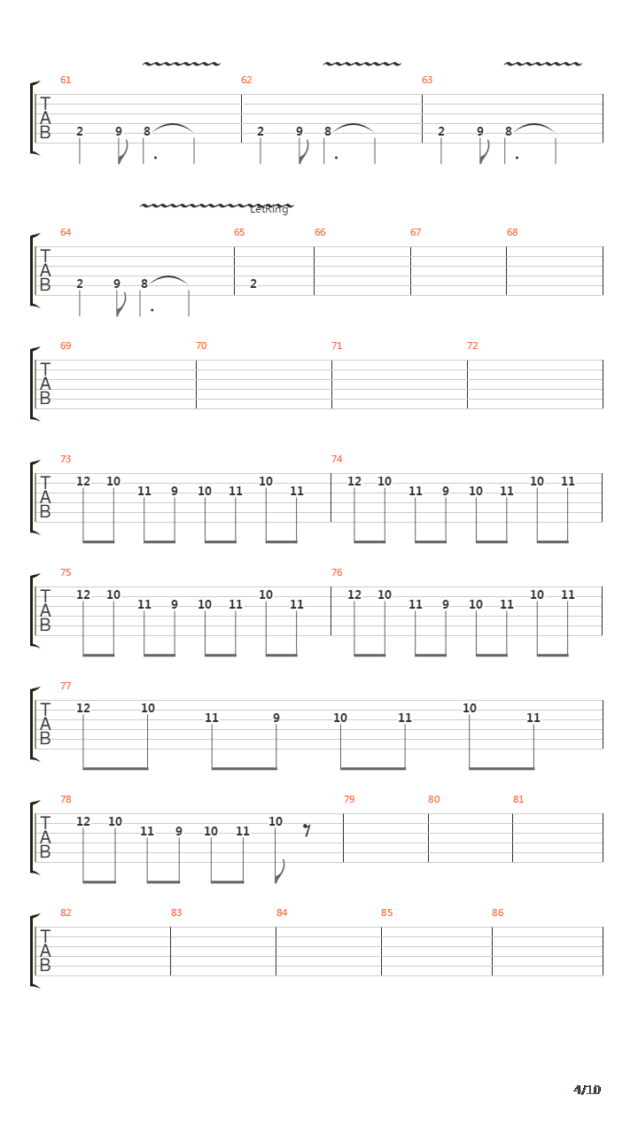 Esclarecido吉他谱