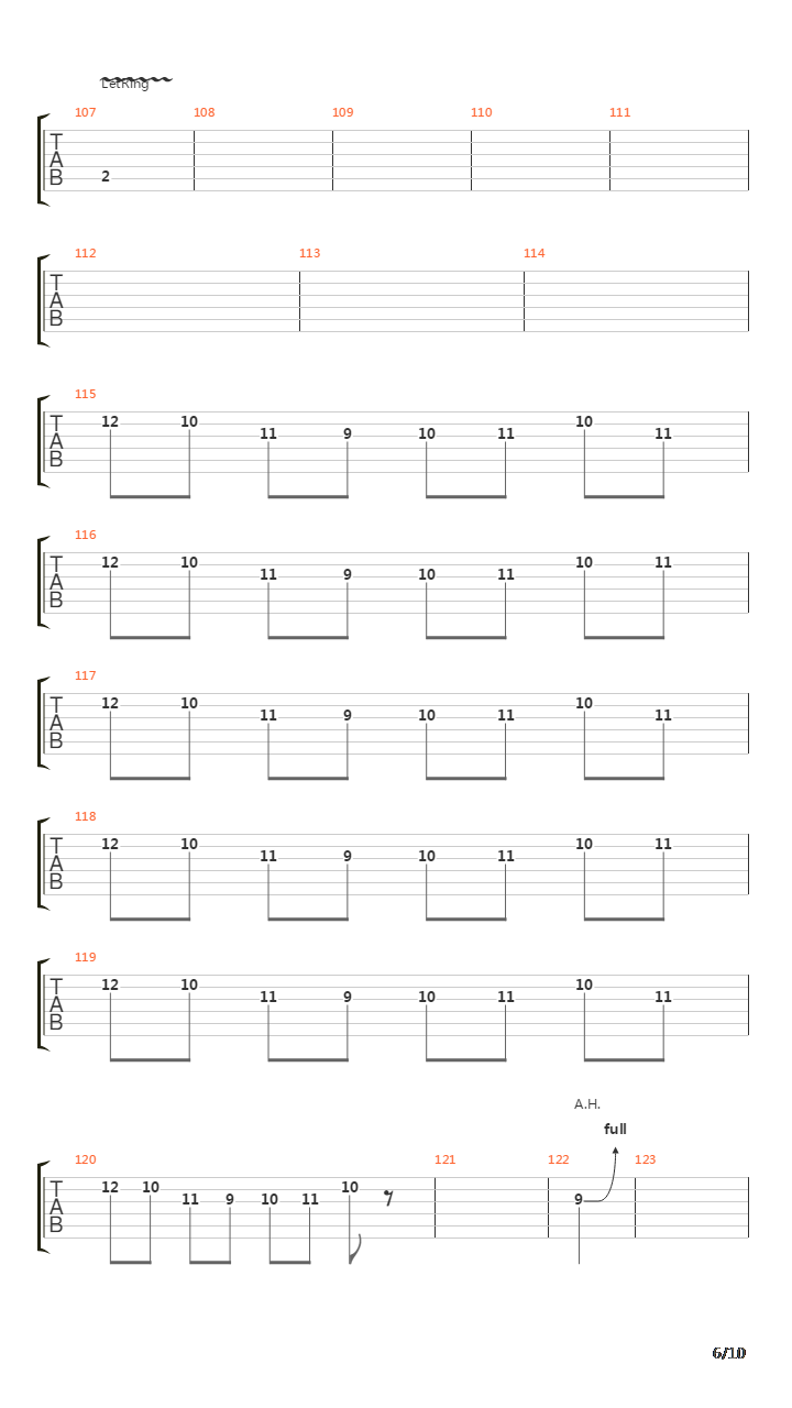 Esclarecido吉他谱