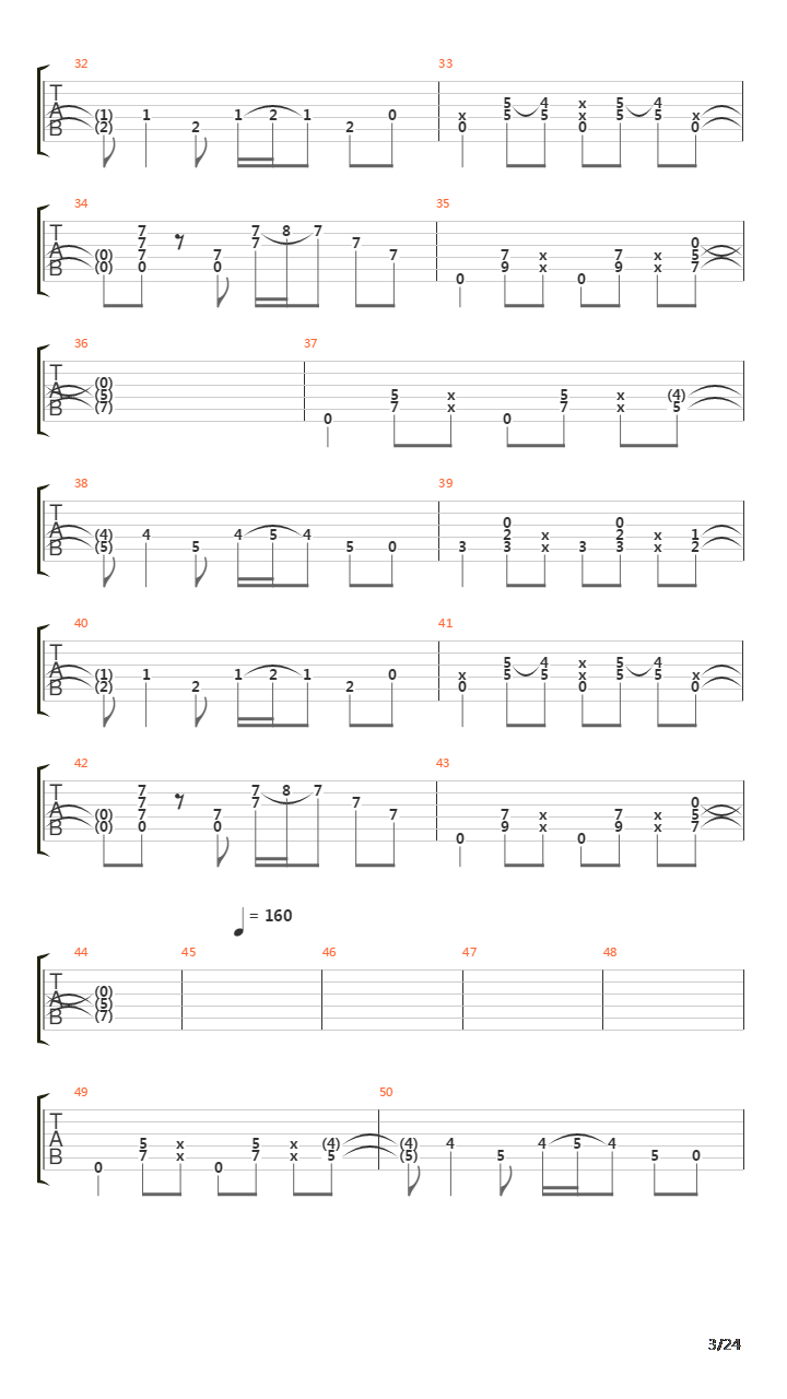 La Vieja Cancin Srdida吉他谱