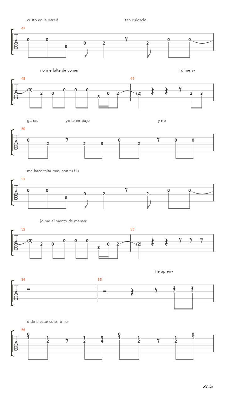 Pedr Fragmento吉他谱