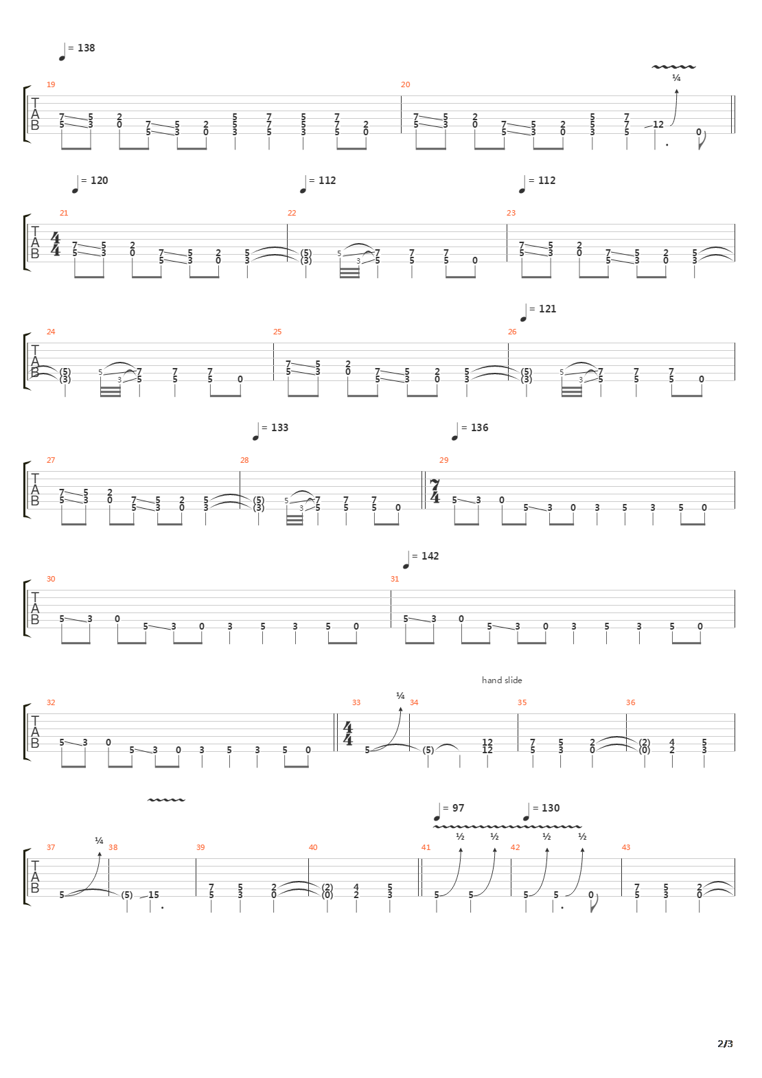 30 Bag吉他谱