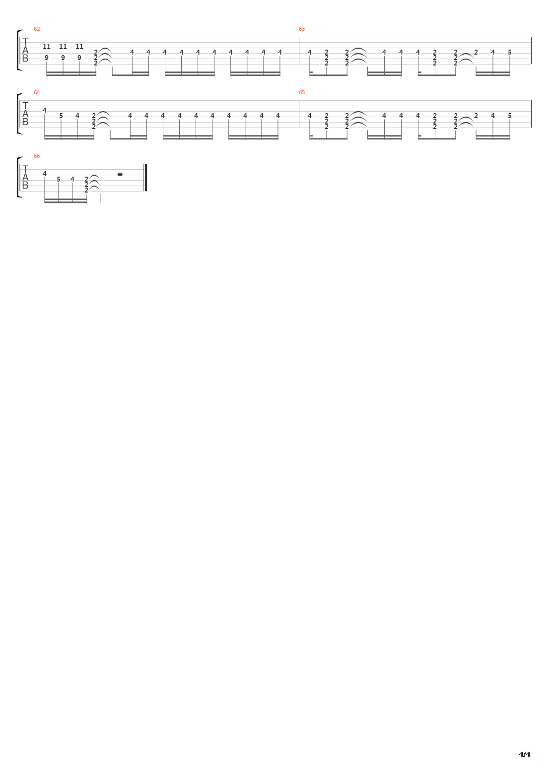 Broken Frames吉他谱