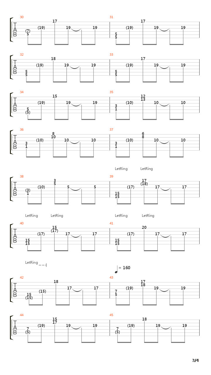 Interlude吉他谱