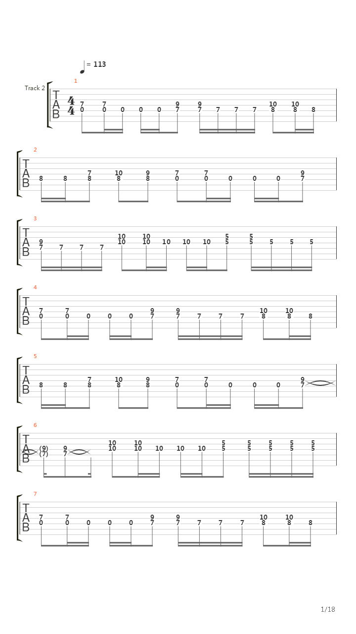 The Vengeance Orchestra吉他谱