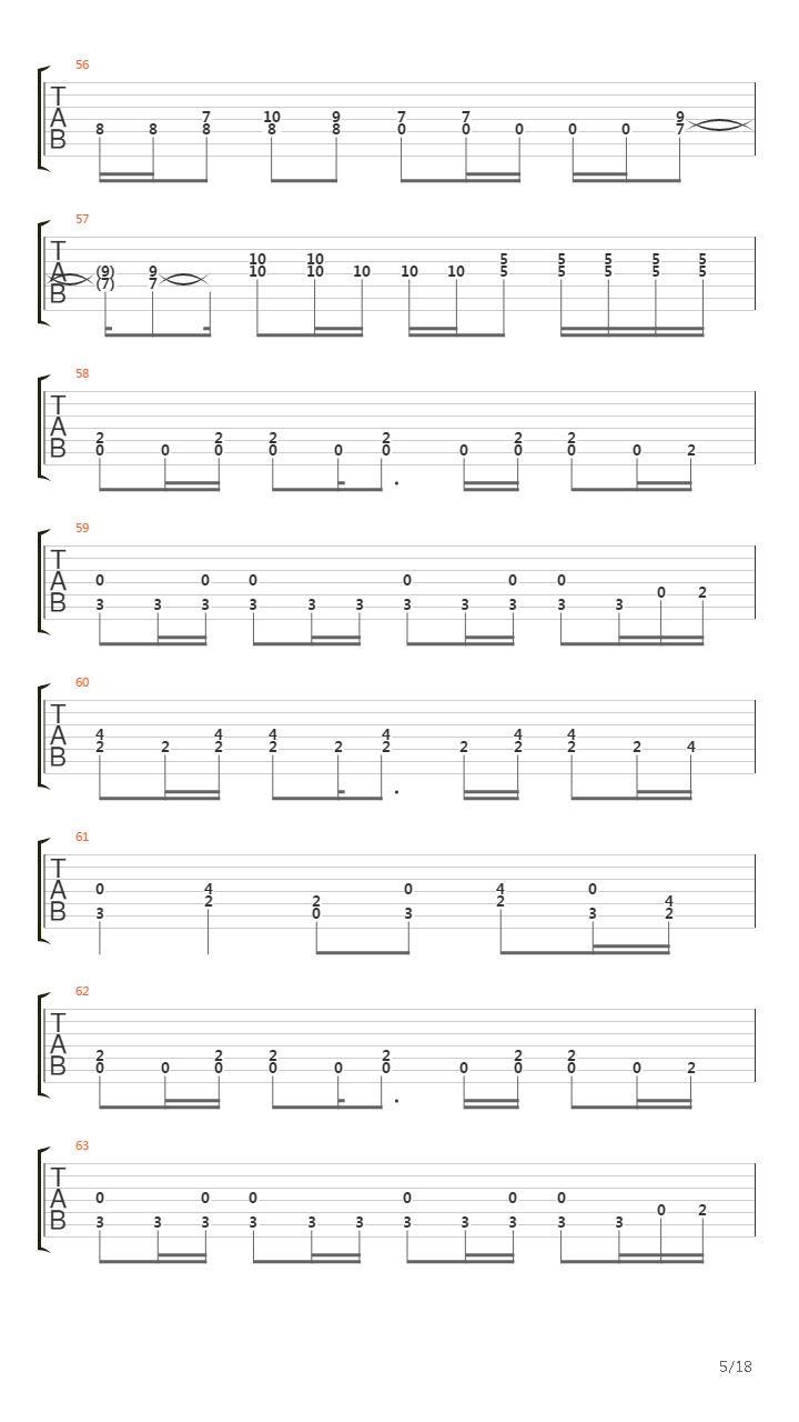 The Vengeance Orchestra吉他谱