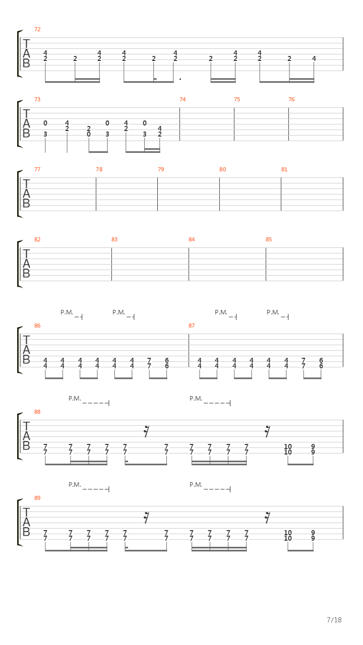 The Vengeance Orchestra吉他谱