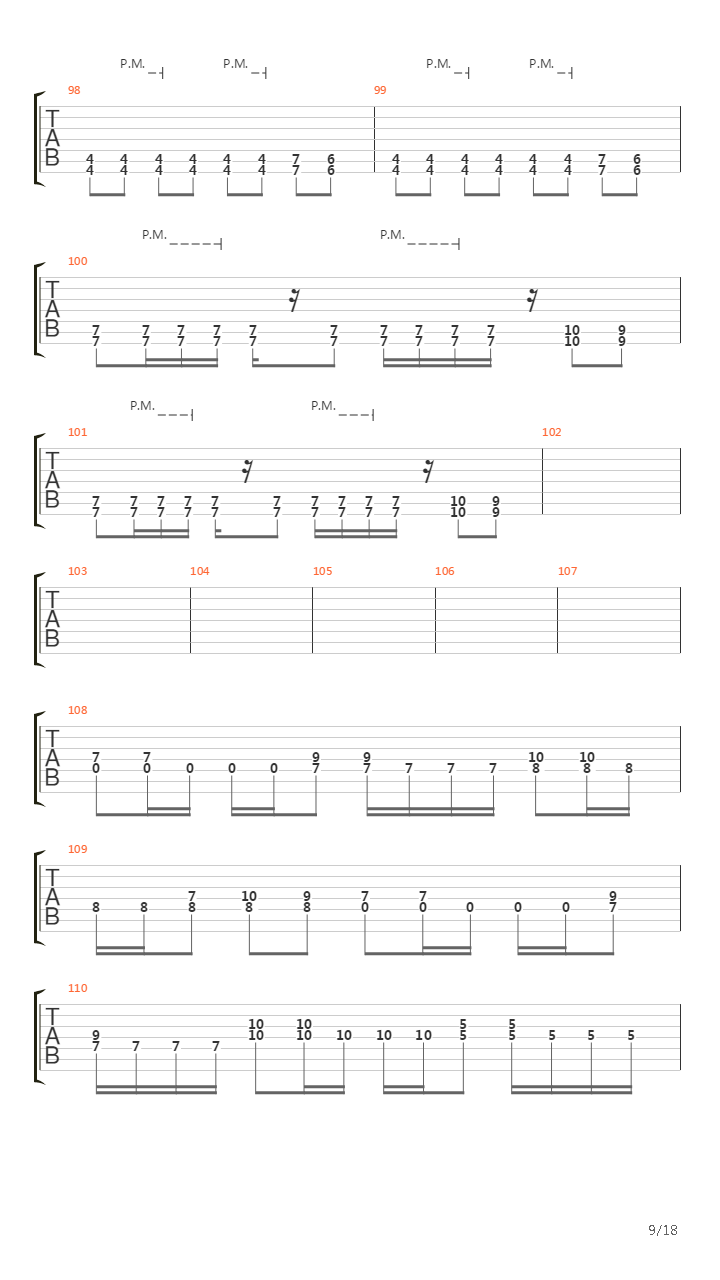 The Vengeance Orchestra吉他谱