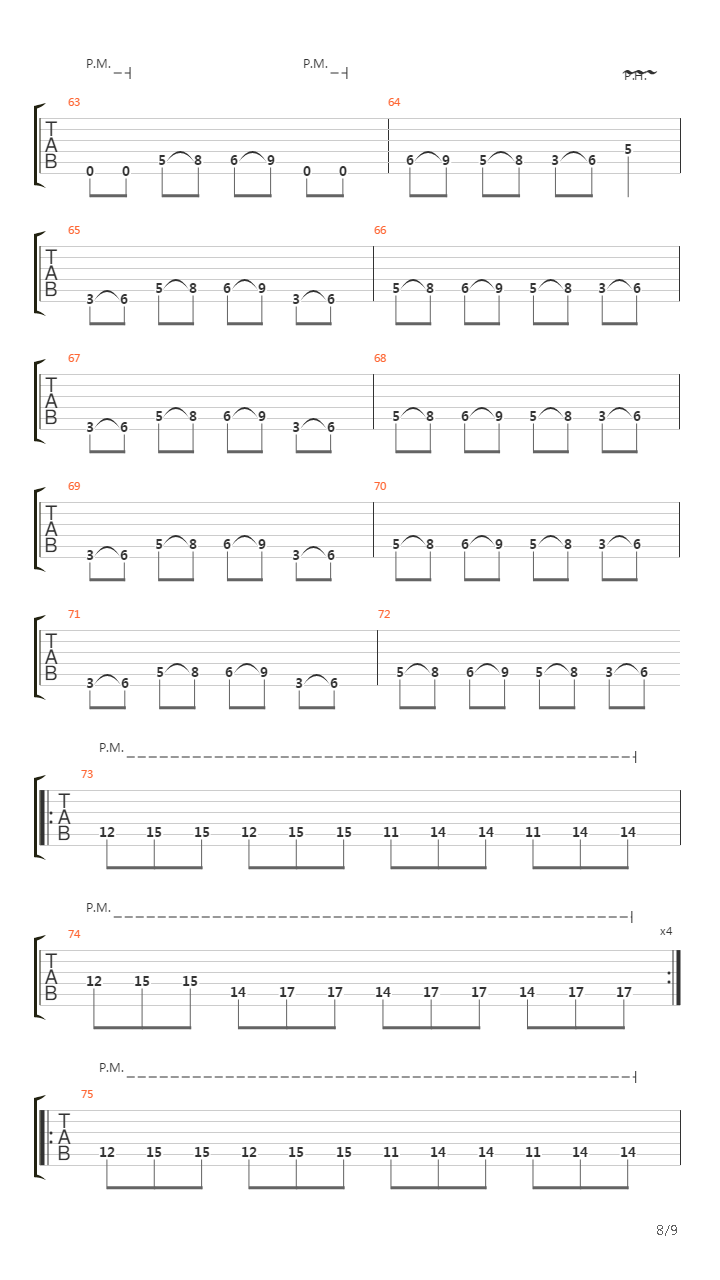 Harnessing Gravitational Endurance吉他谱