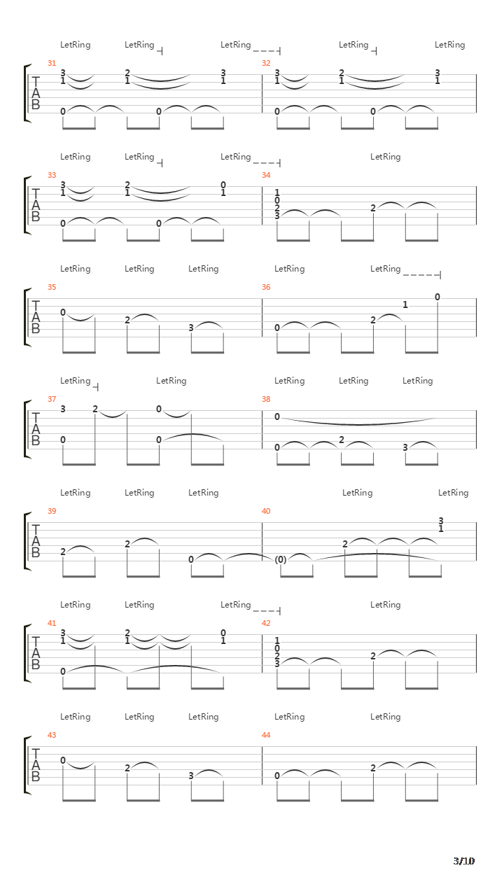 The Song Of The Golden Dragon吉他谱