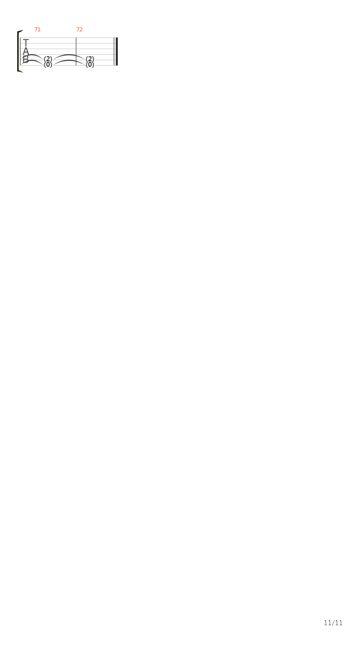 Esc吉他谱