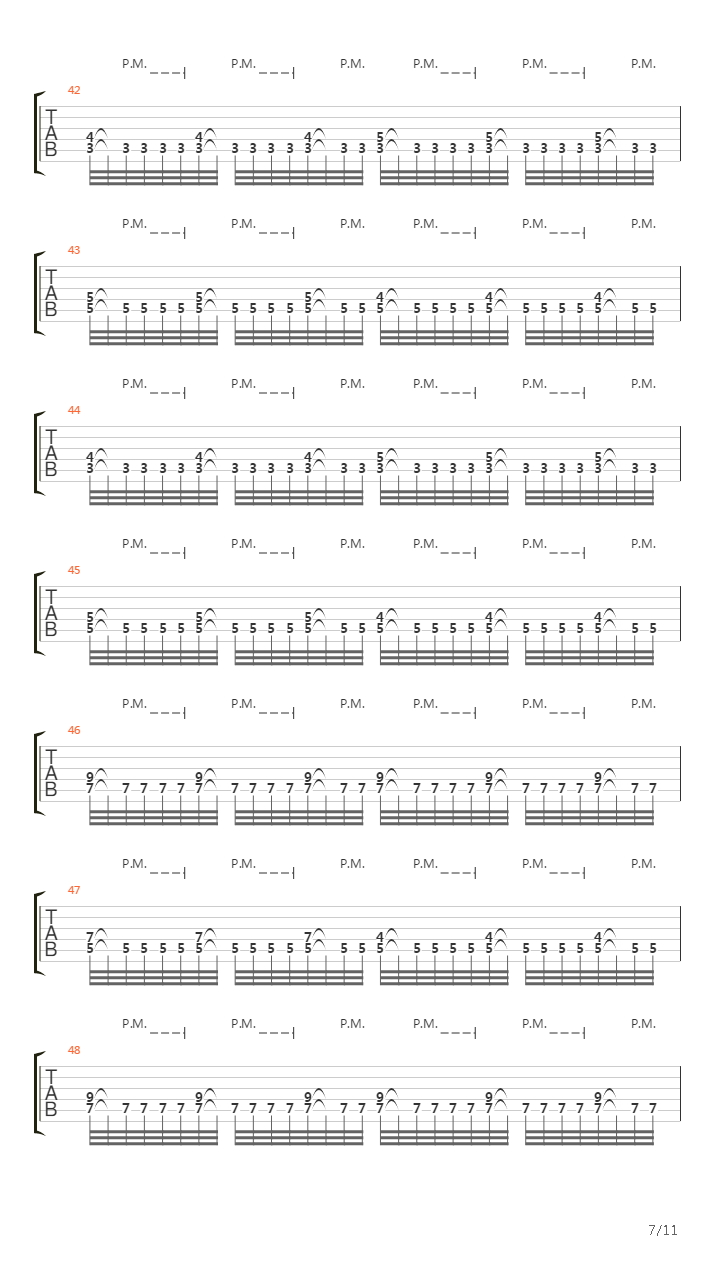 Esc吉他谱