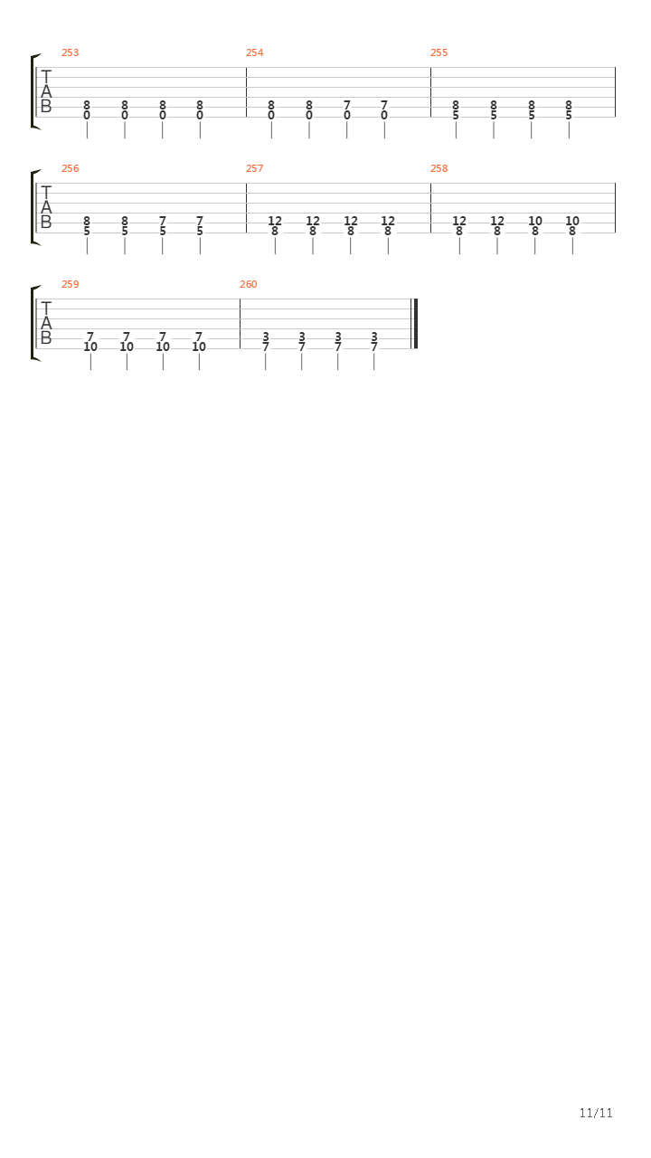 B3Z吉他谱