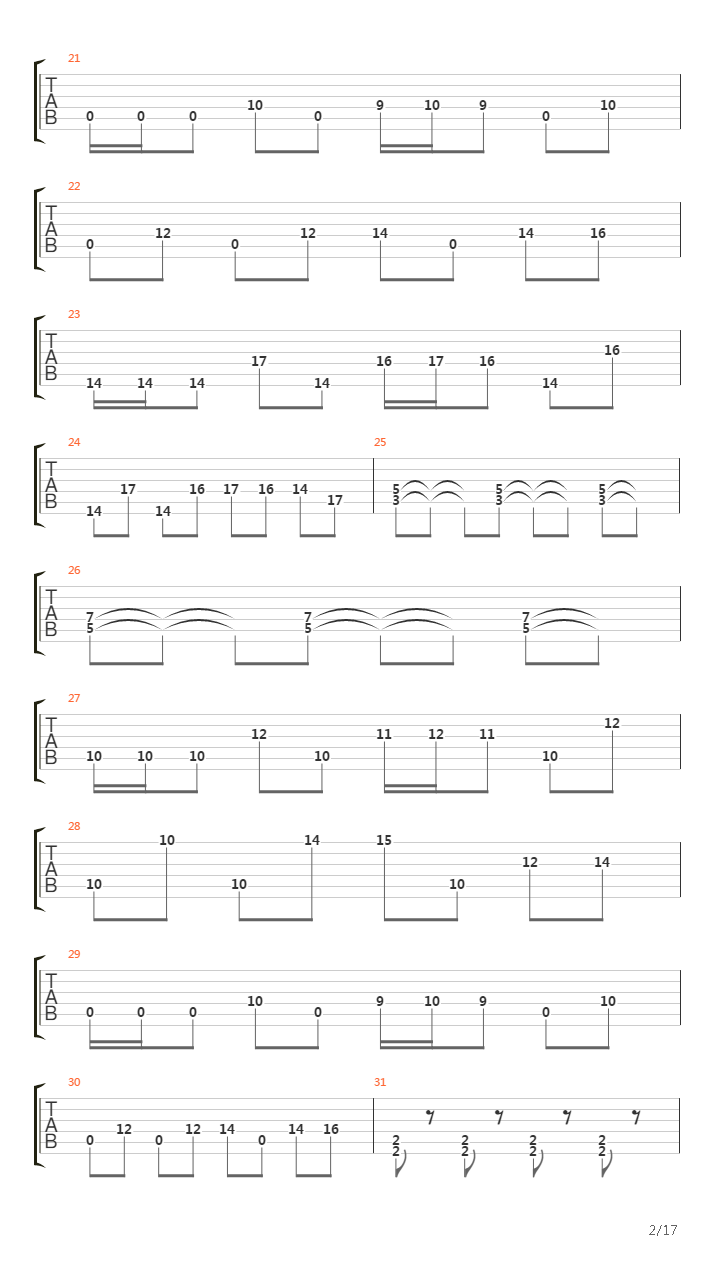 Set And Setting吉他谱