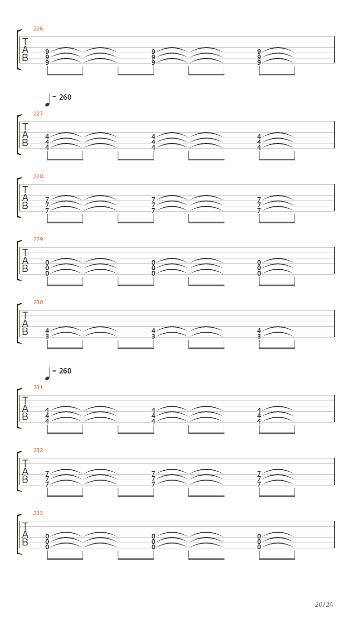 Versus吉他谱