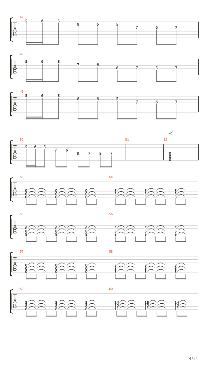 Versus吉他谱