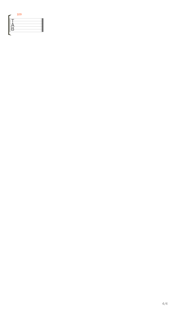 La Ballata Del Mich吉他谱