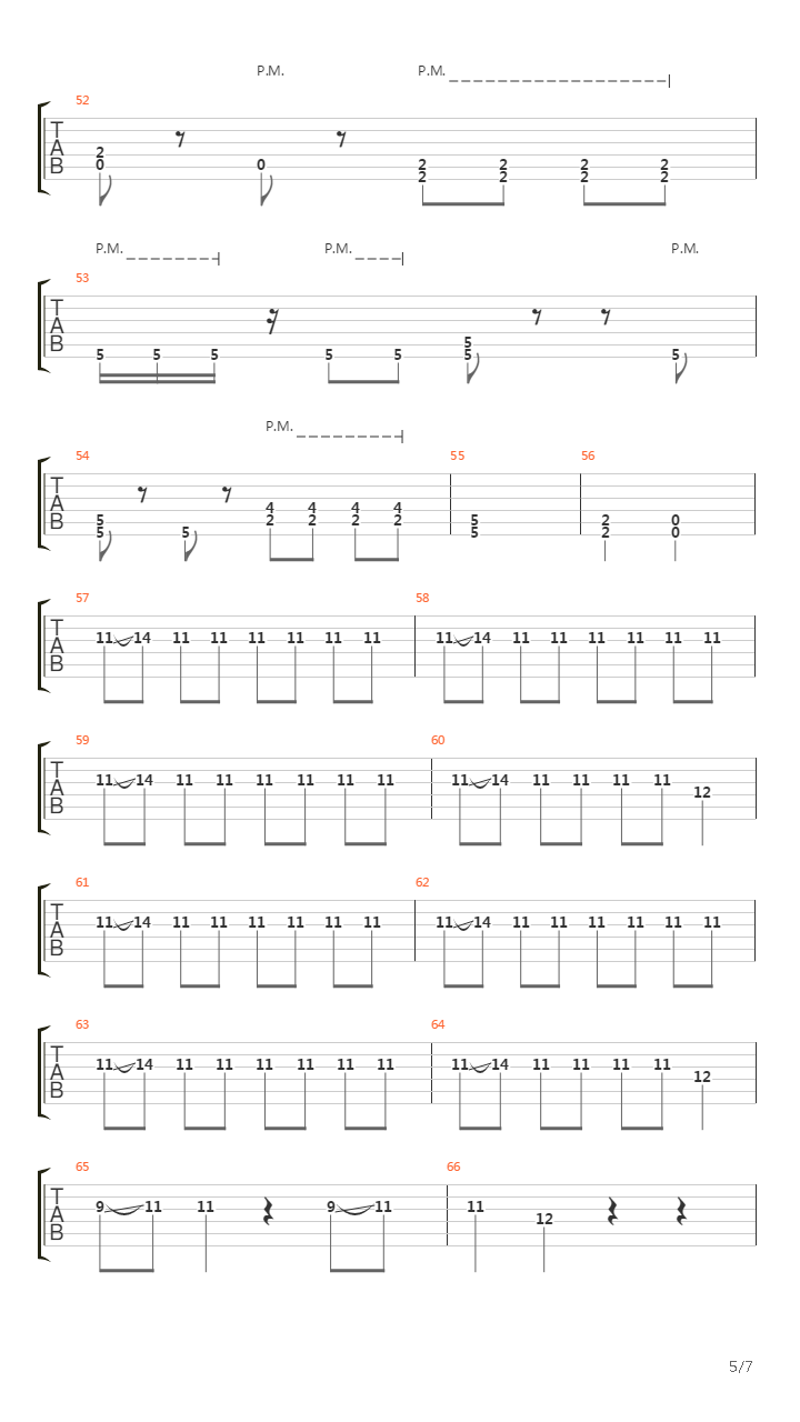 Slip Of The Lip吉他谱